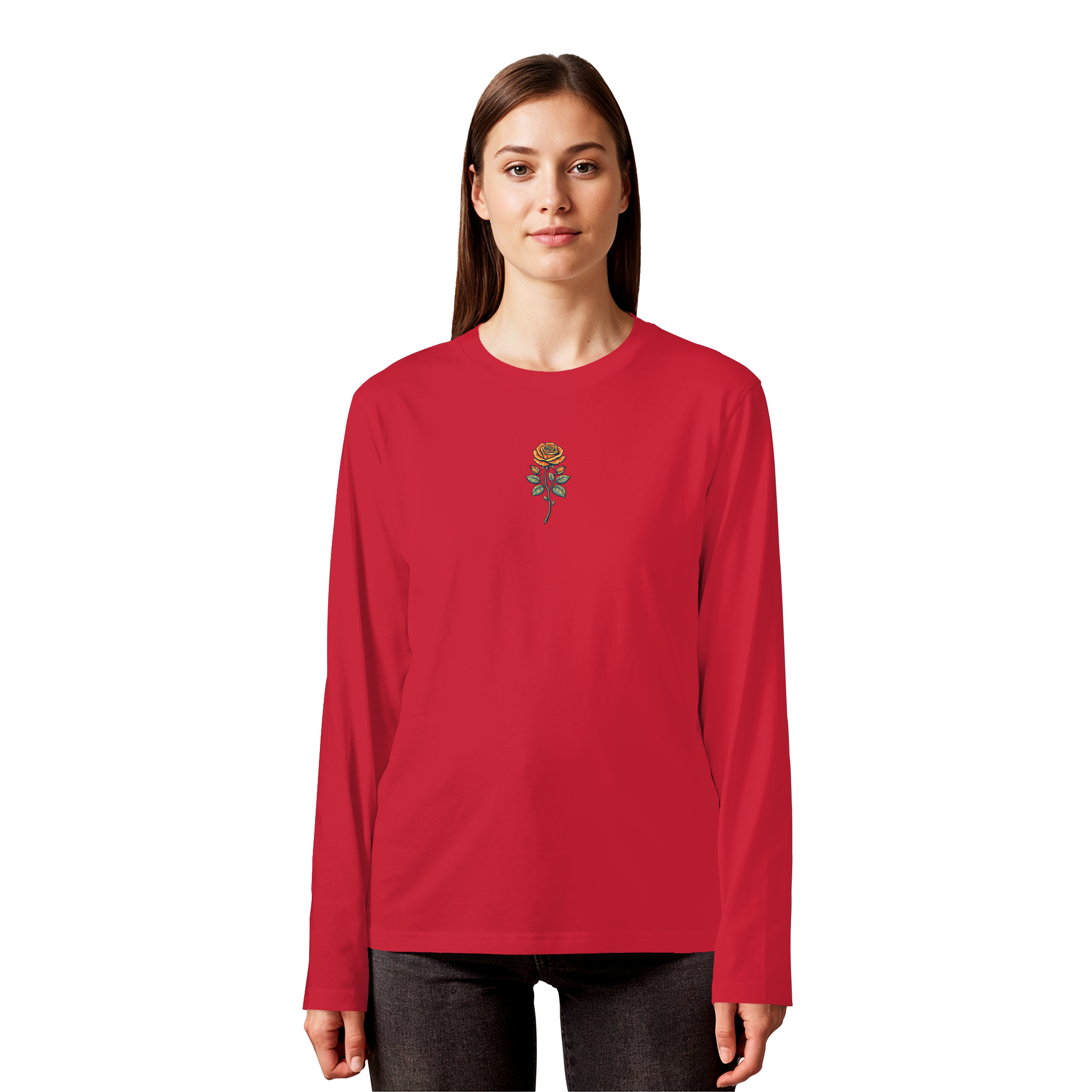Shirtlin Rose - Organic Longsleeve T-Shirt