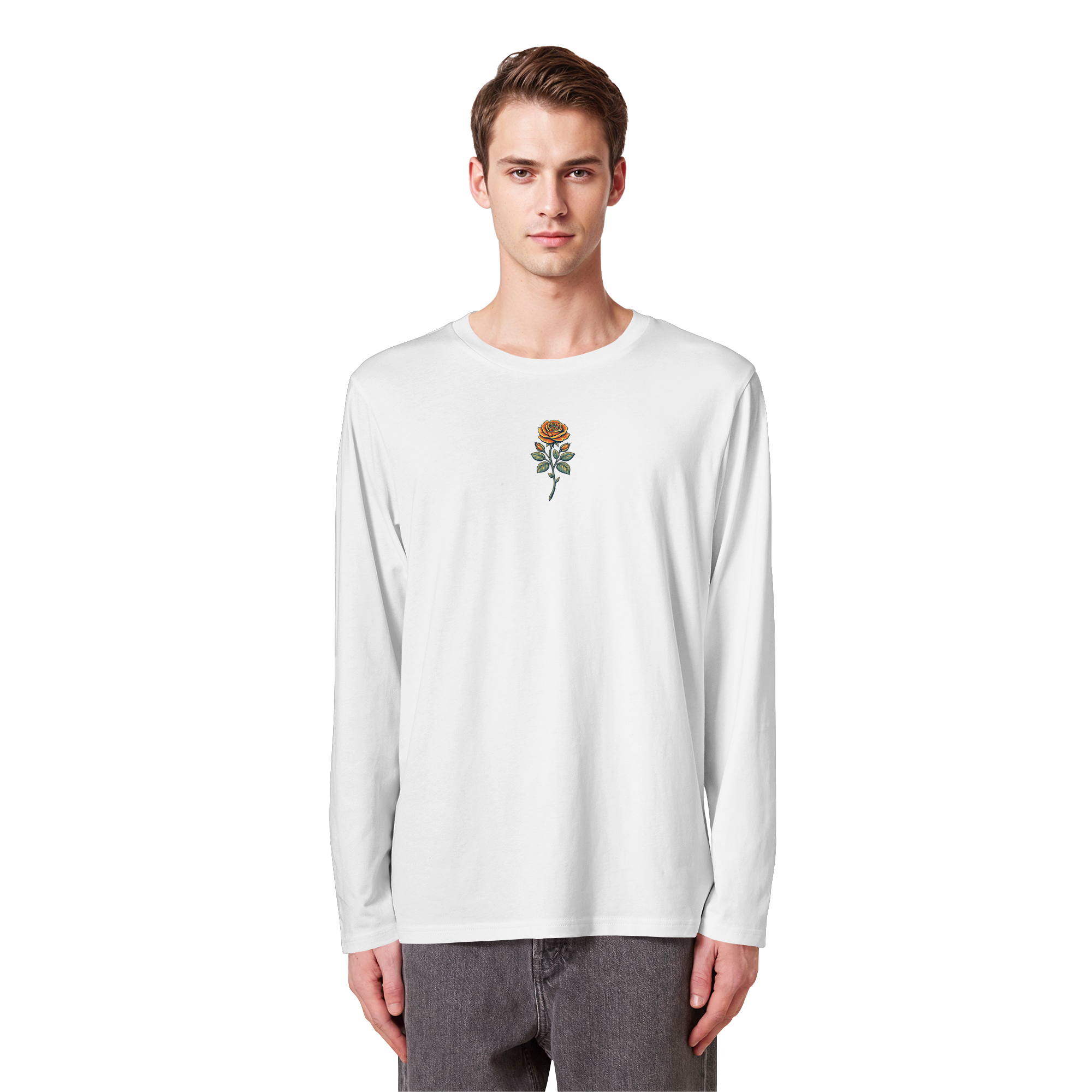 Shirtlin Rose - Organic Longsleeve T-Shirt