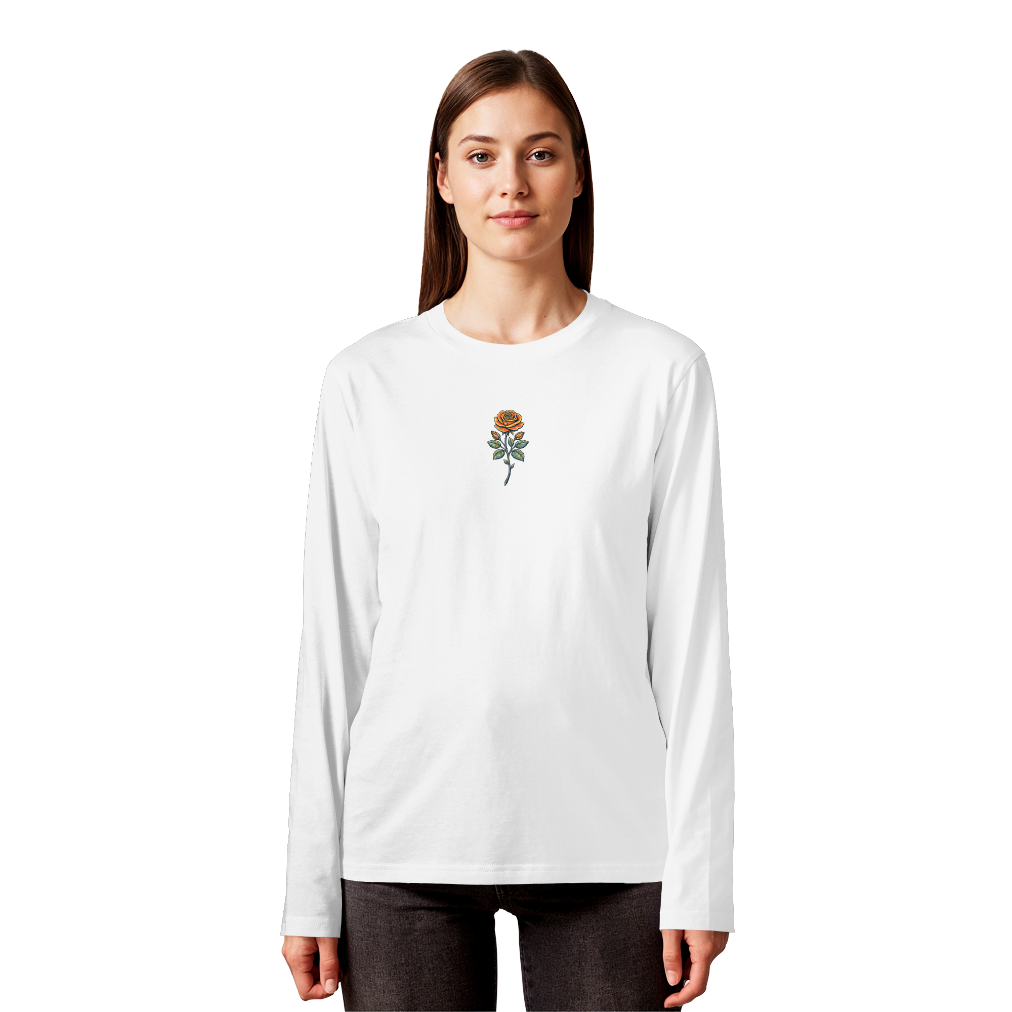 Shirtlin Rose - Organic Longsleeve T-Shirt