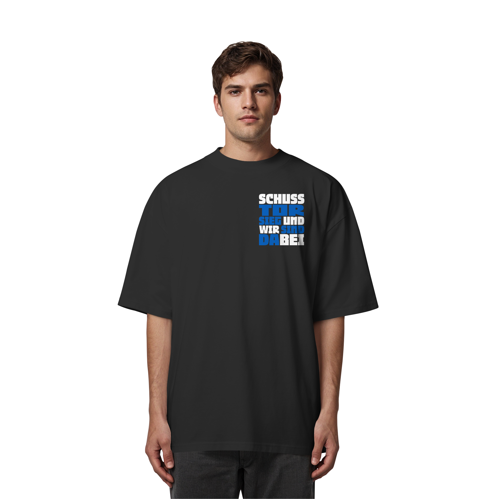 Schuss Tor Sieg - Organic Oversize Shirt