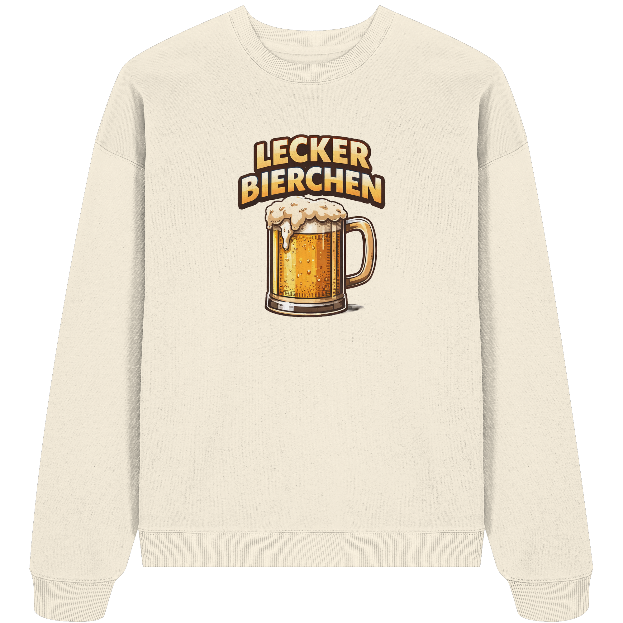 Lecker Bierchen - Organic Oversize Sweatshirt