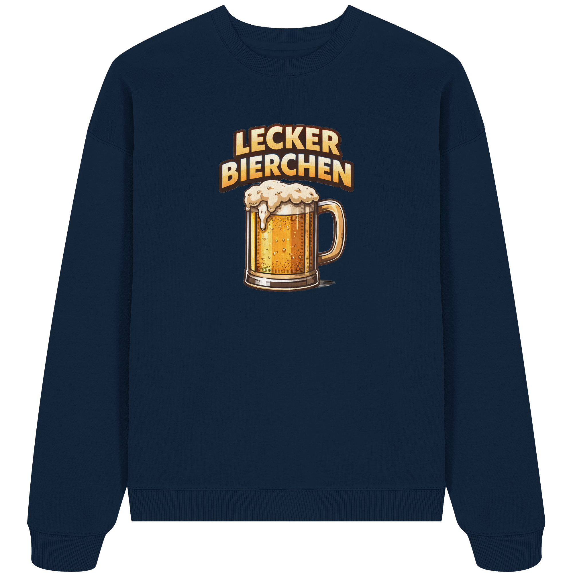 Lecker Bierchen - Organic Oversize Sweatshirt
