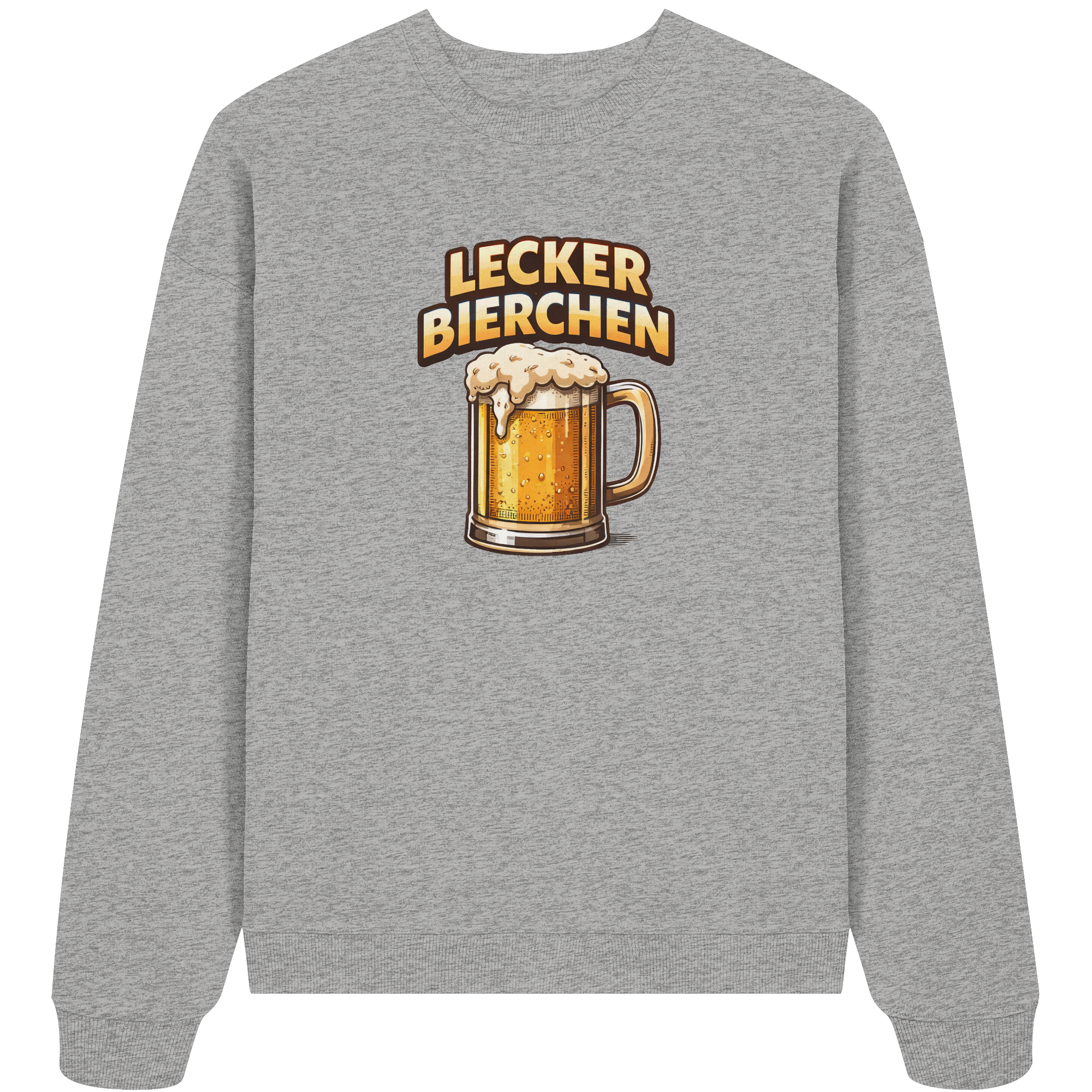 Lecker Bierchen - Organic Oversize Sweatshirt