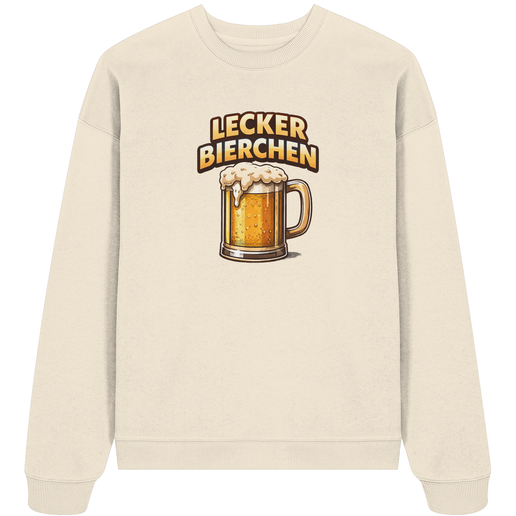 Lecker Bierchen - Organic Oversize Sweatshirt
