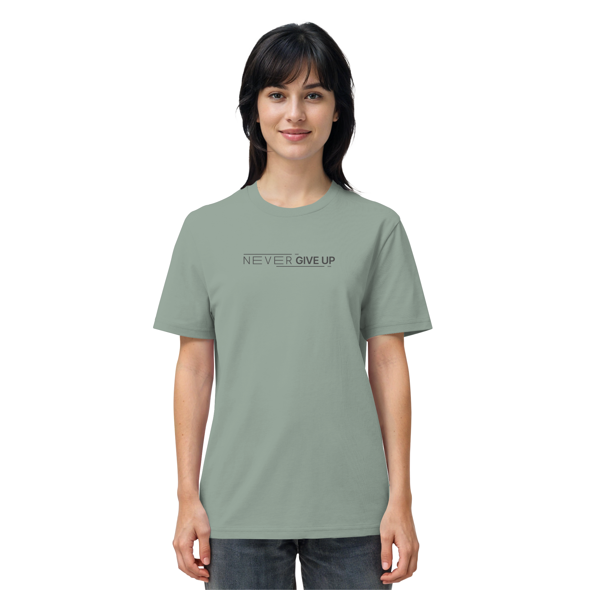Never give up - Organic Shirt
