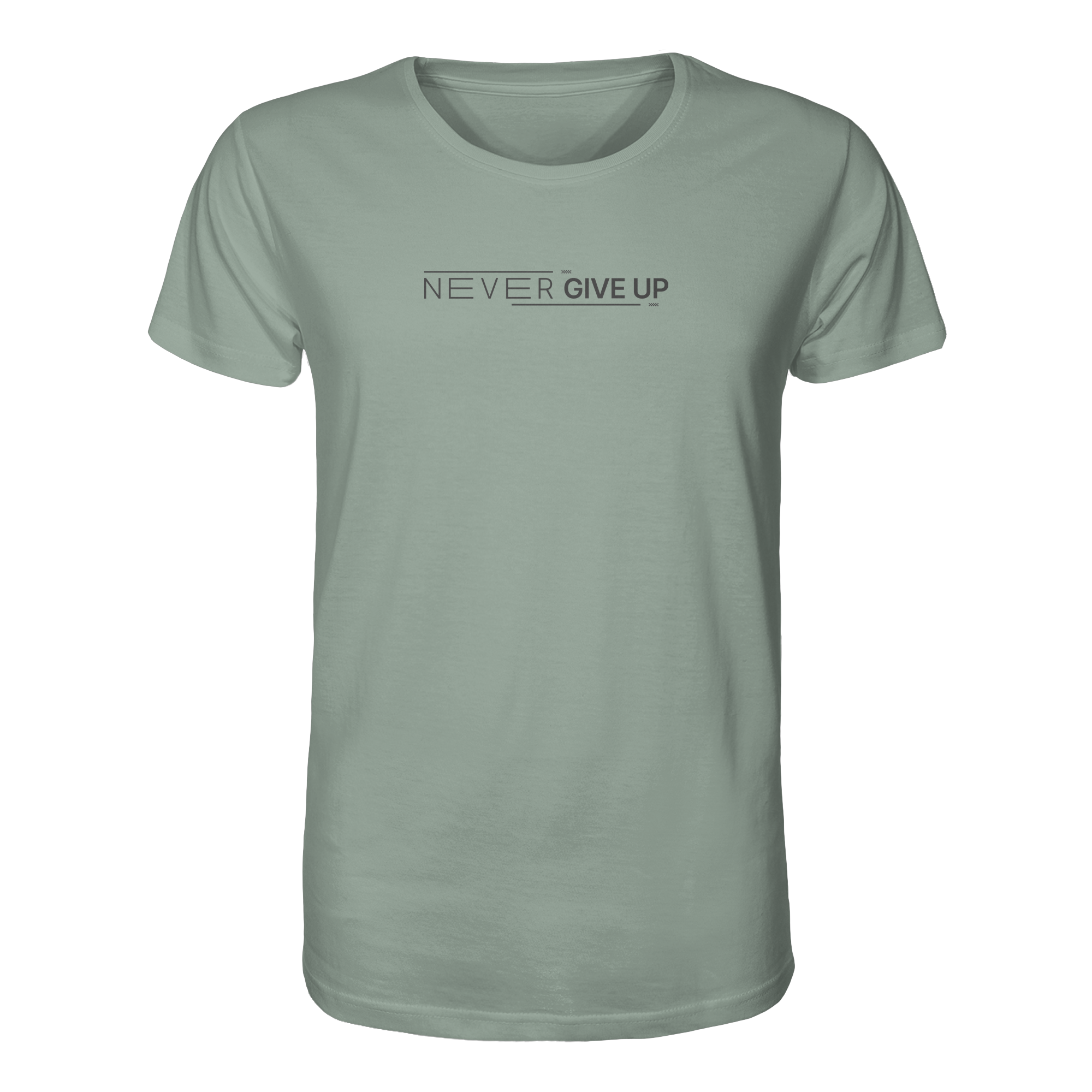 Never give up - Organic Shirt