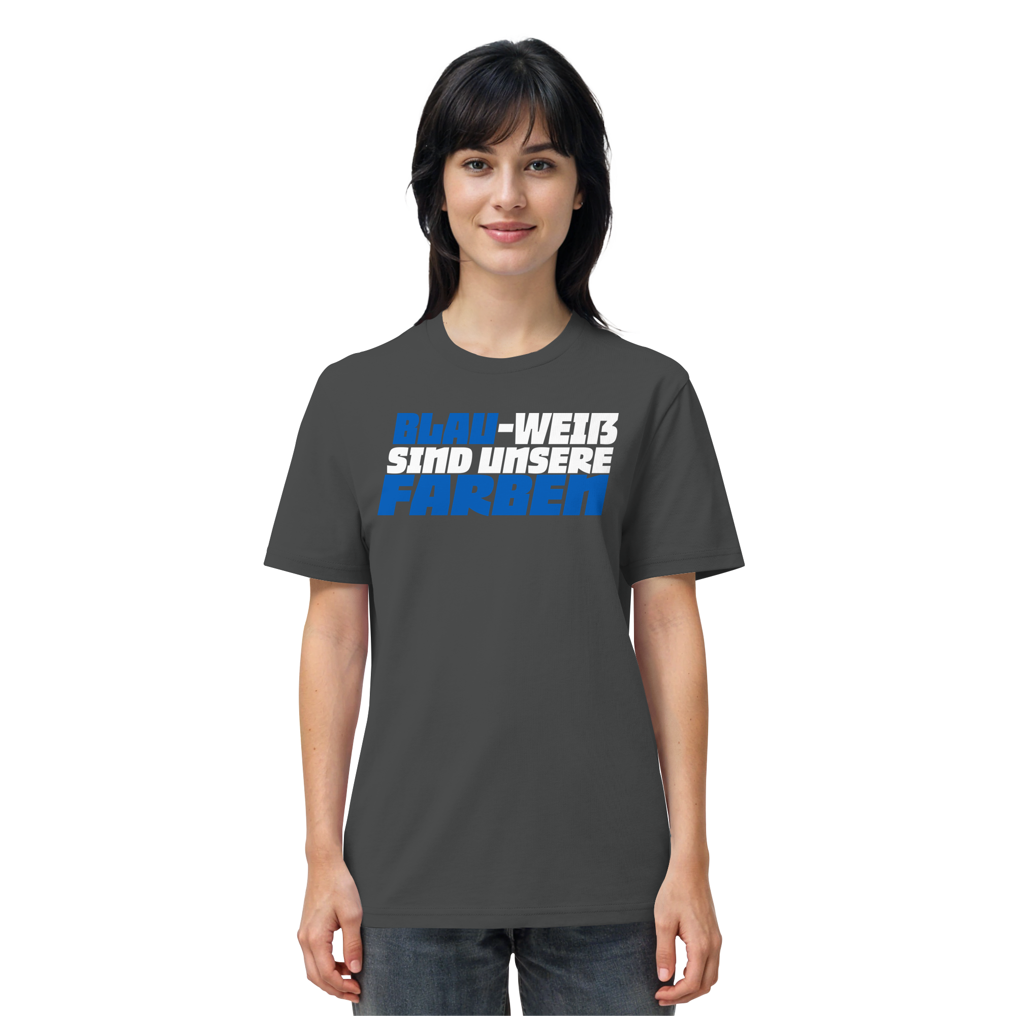 Blau-Weiß sind unsere Farbe - Organic Shirt