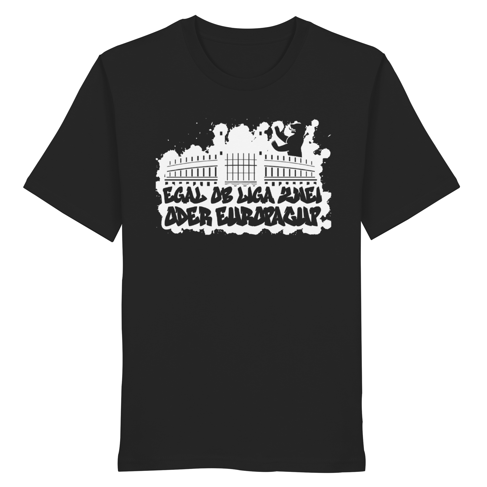 Egal ob Liga Zwei - Organic Shirt
