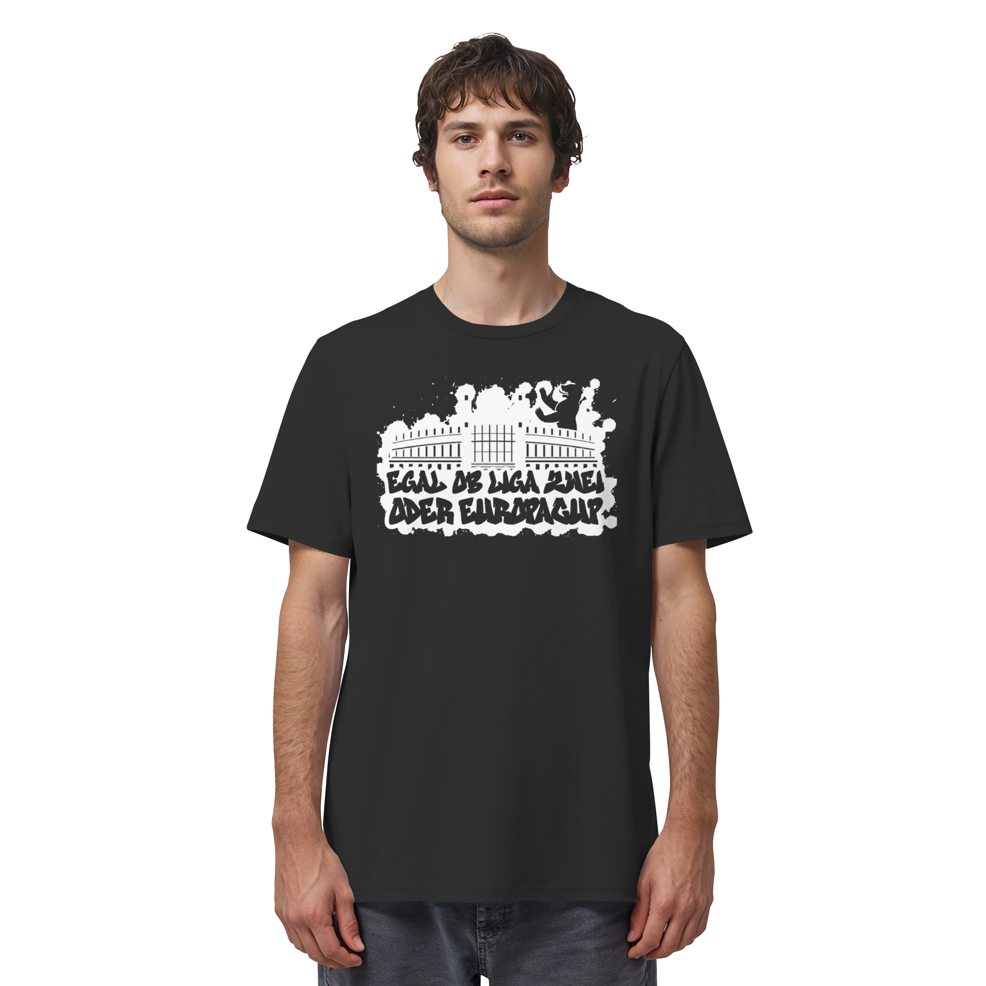 Egal ob Liga Zwei - Organic Shirt