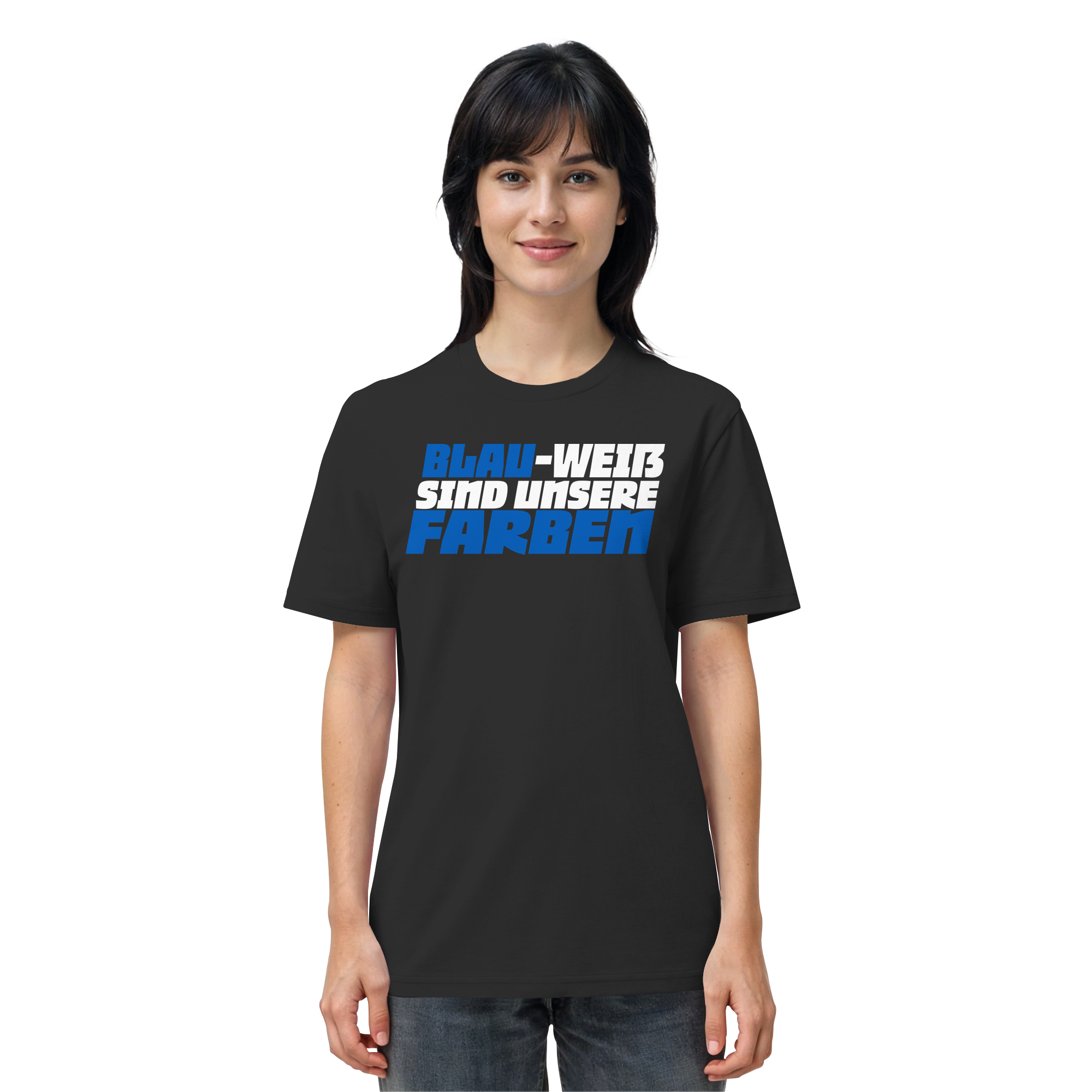 Blau-Weiß sind unsere Farbe - Organic Shirt