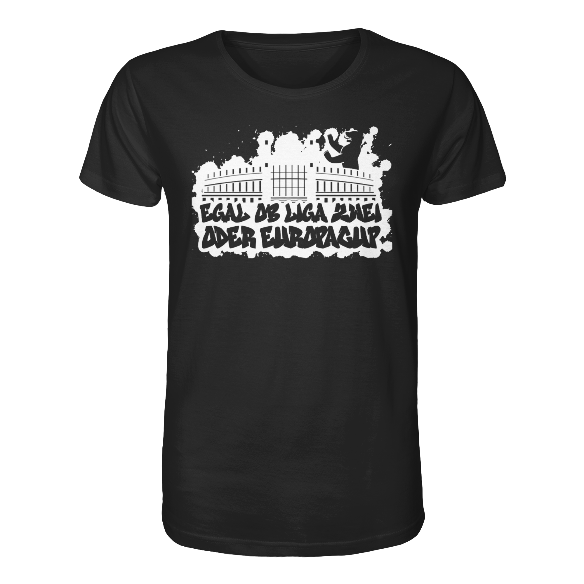 Egal ob Liga Zwei - Organic Shirt