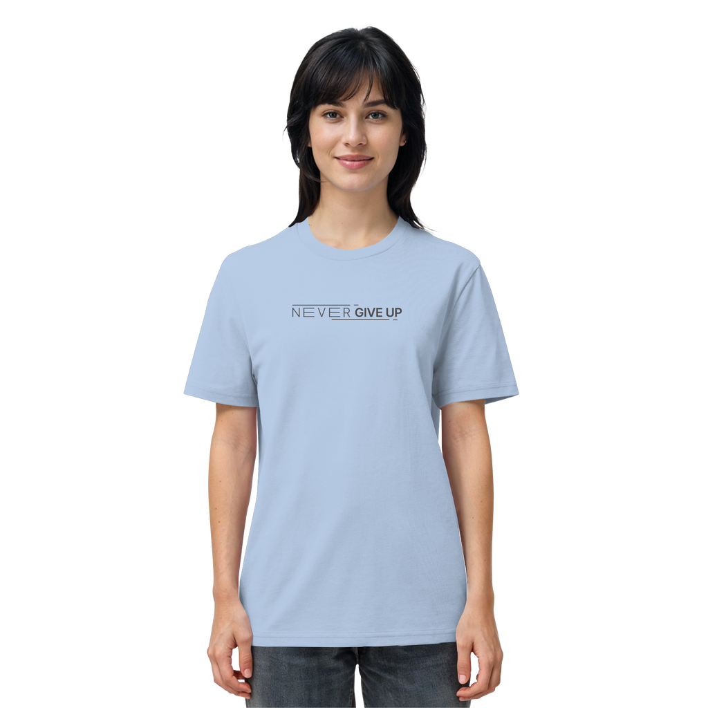 Never give up - Organic Shirt