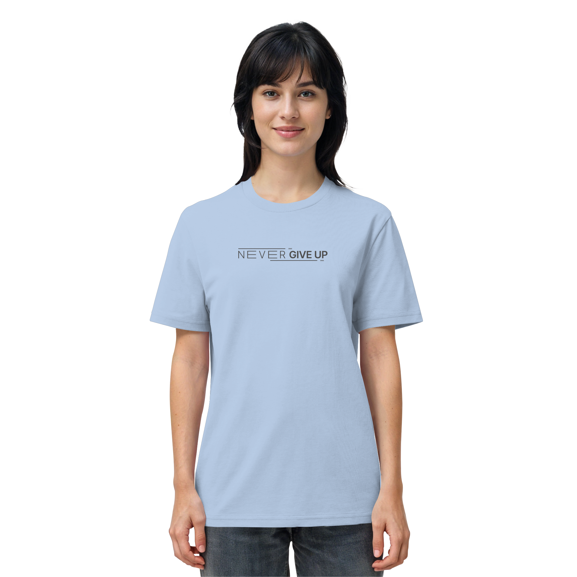 Never give up - Organic Shirt