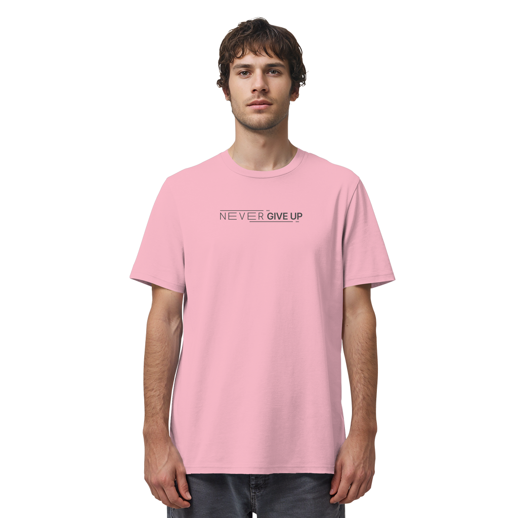Never give up - Organic Shirt