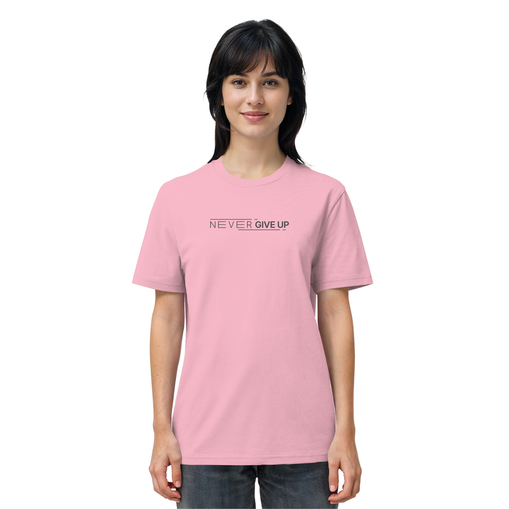Never give up - Organic Shirt