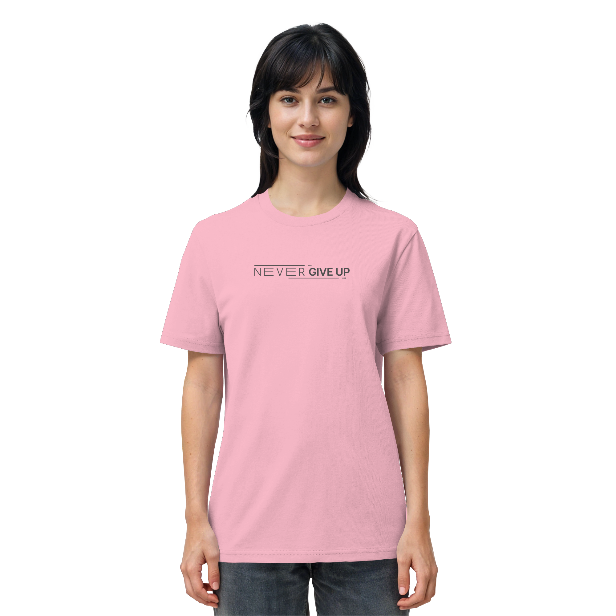 Never give up - Organic Shirt