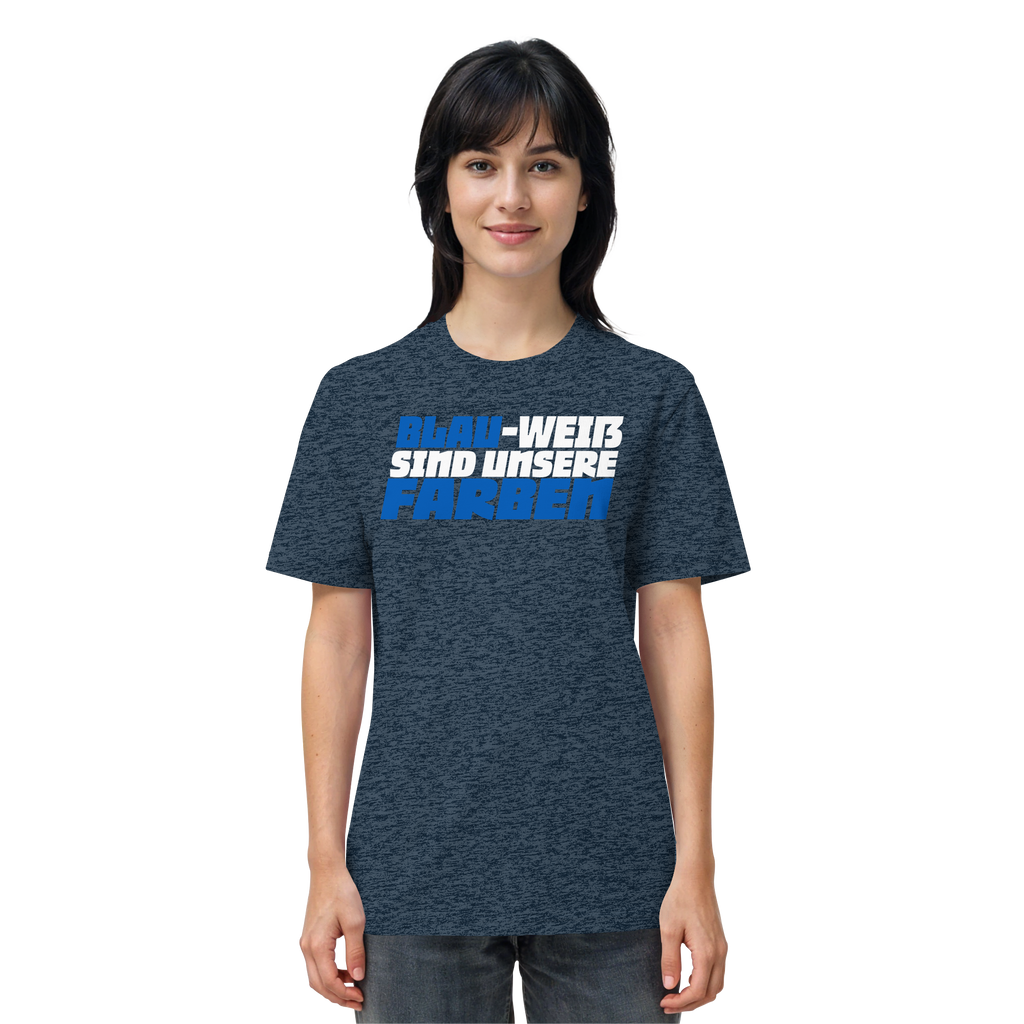Blau-Weiß sind unsere Farbe - Organic Shirt