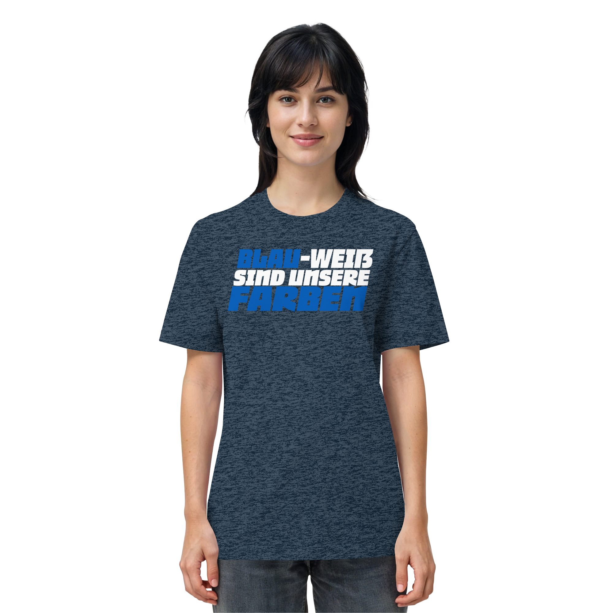Blau-Weiß sind unsere Farbe - Organic Shirt