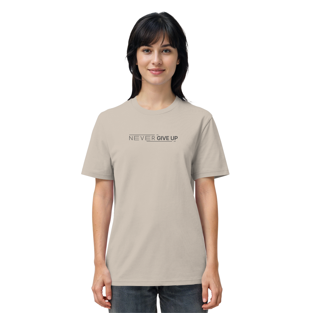 Never give up - Organic Shirt