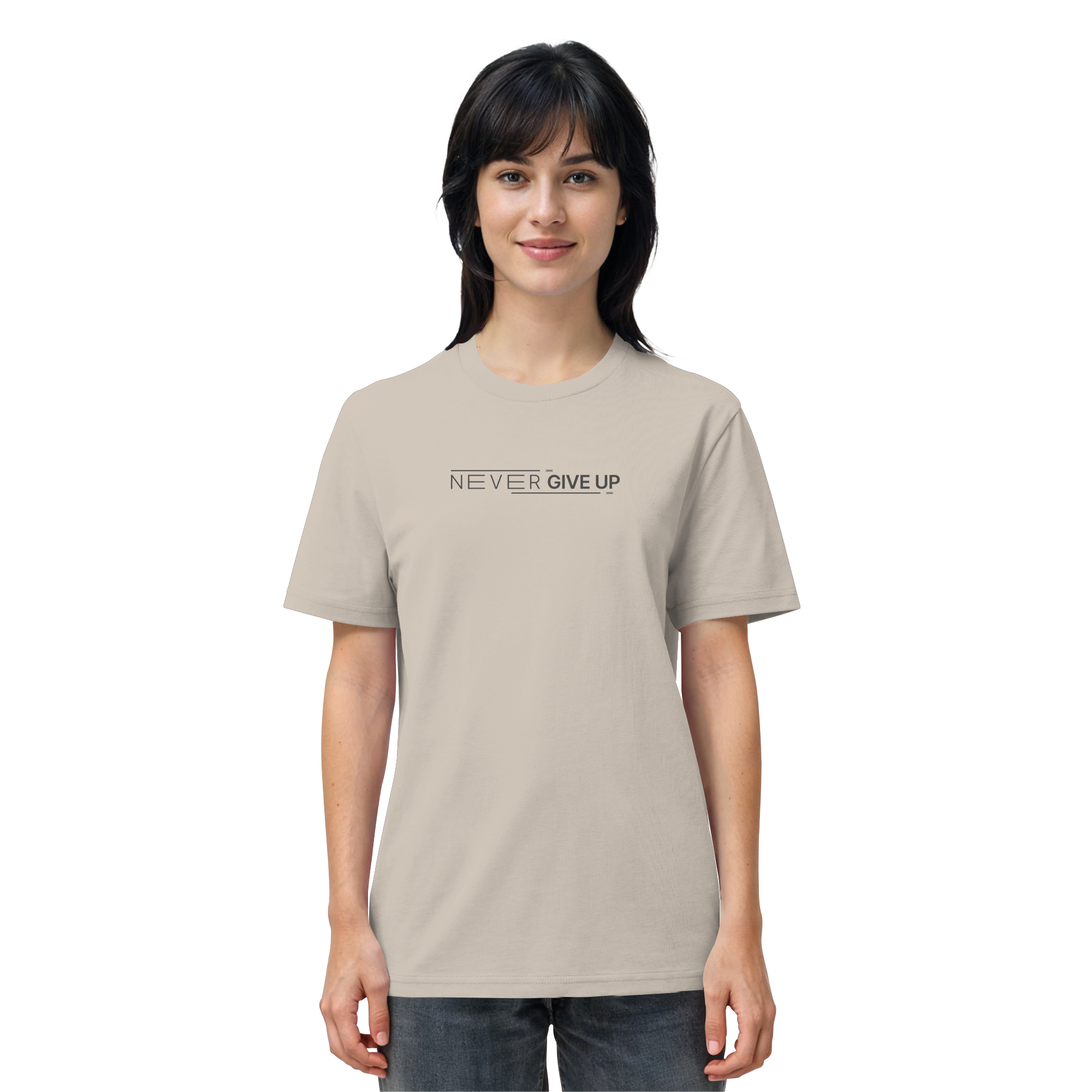 Never give up - Organic Shirt