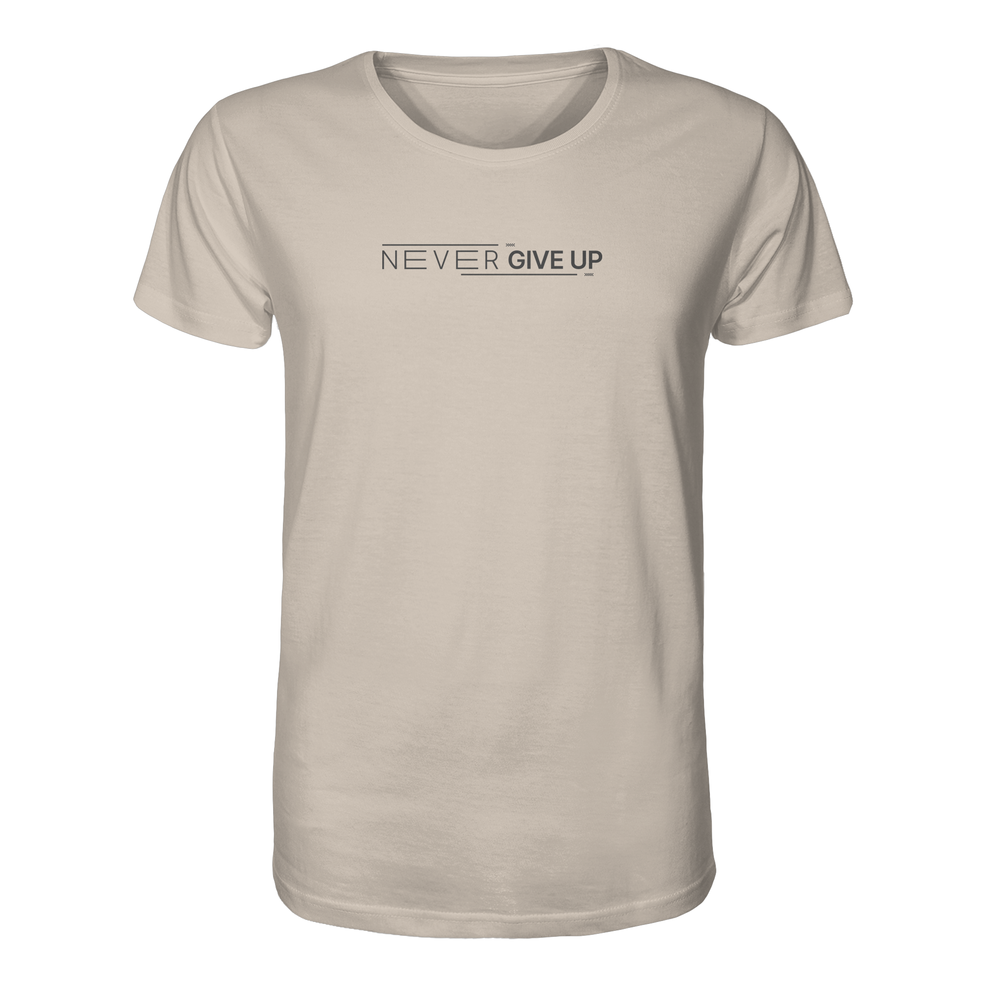 Never give up - Organic Shirt