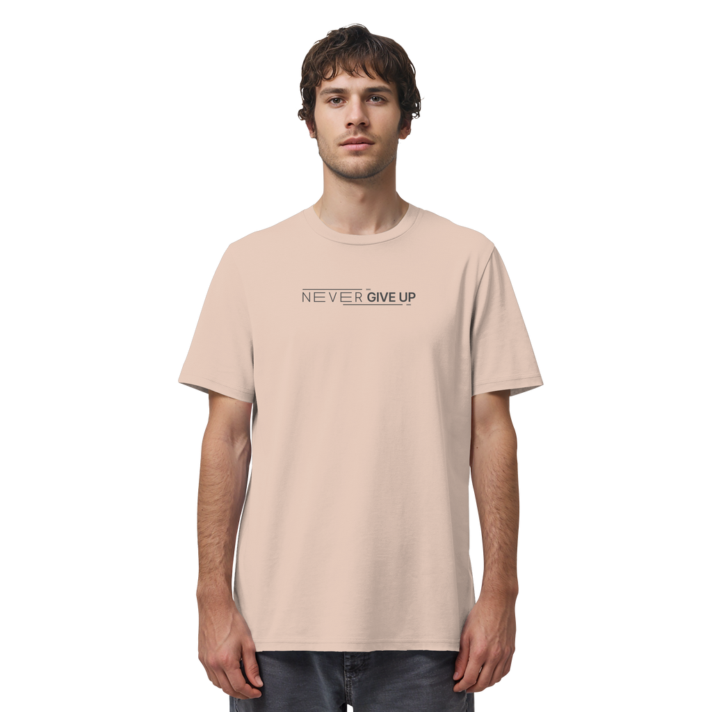 Never give up - Organic Shirt