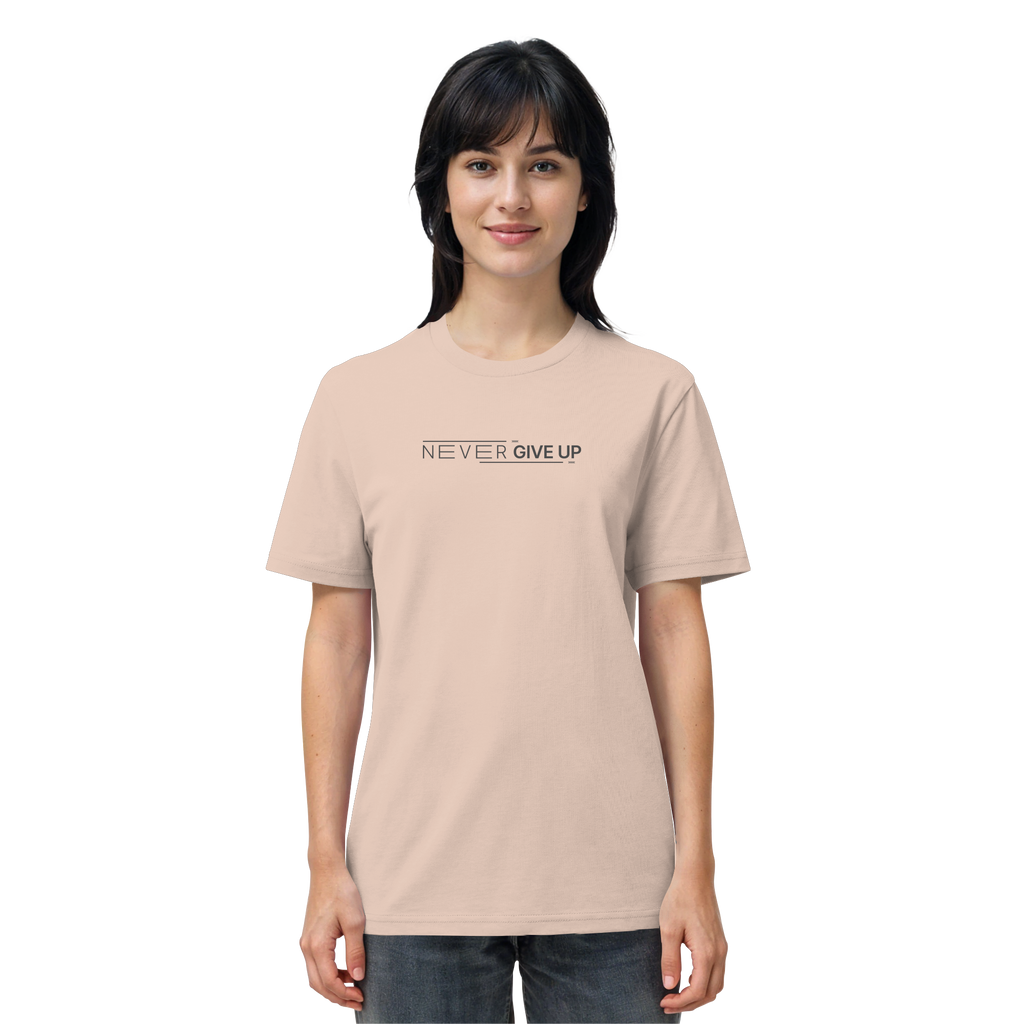 Never give up - Organic Shirt