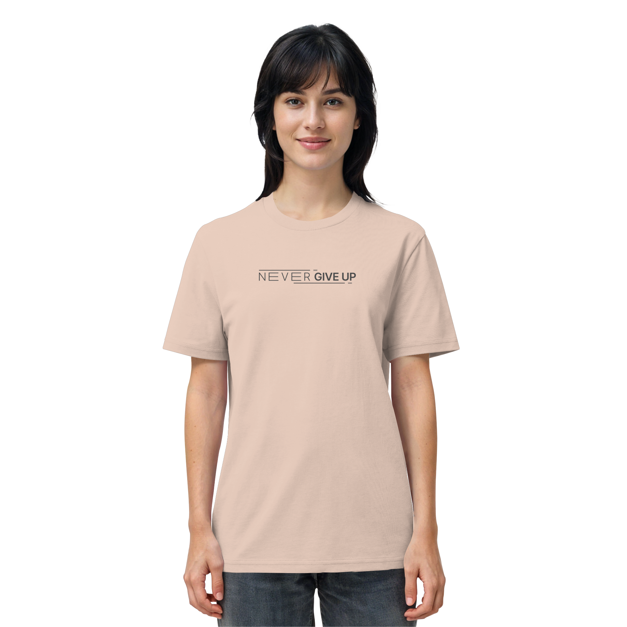 Never give up - Organic Shirt