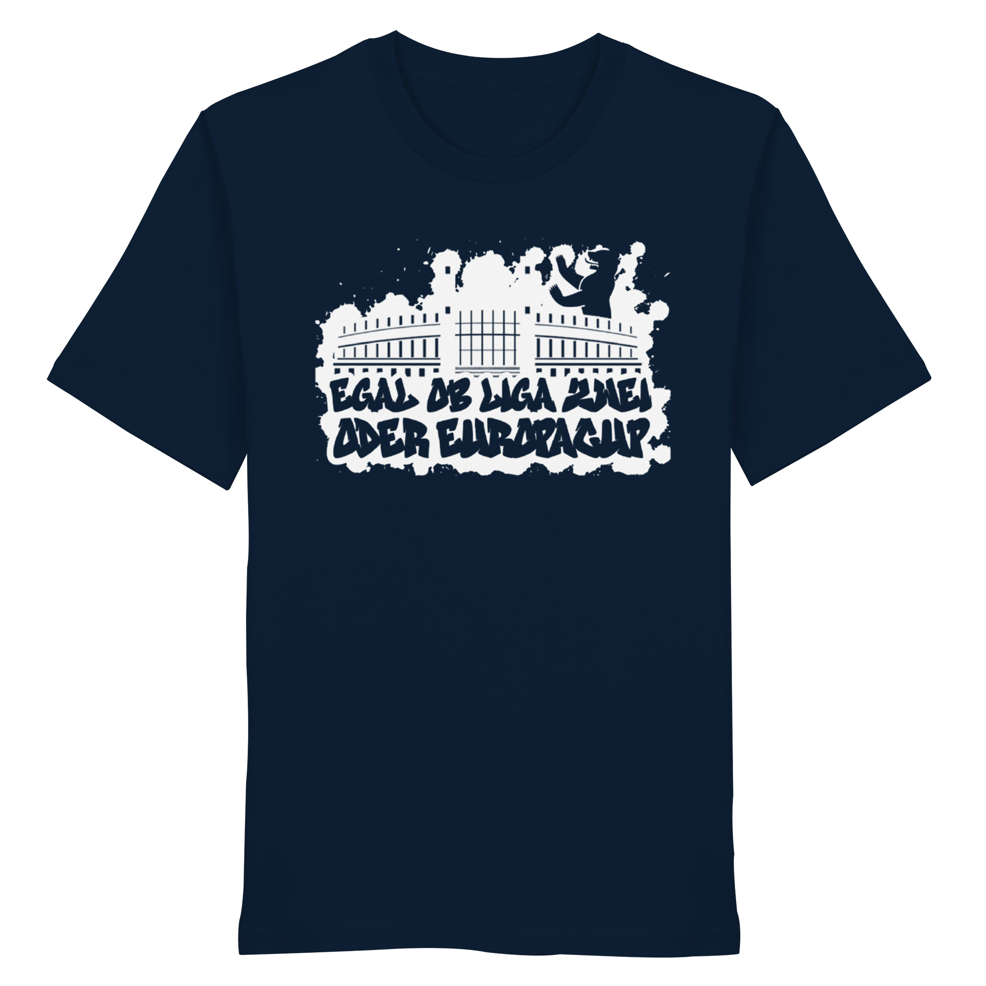 Egal ob Liga Zwei - Organic Shirt