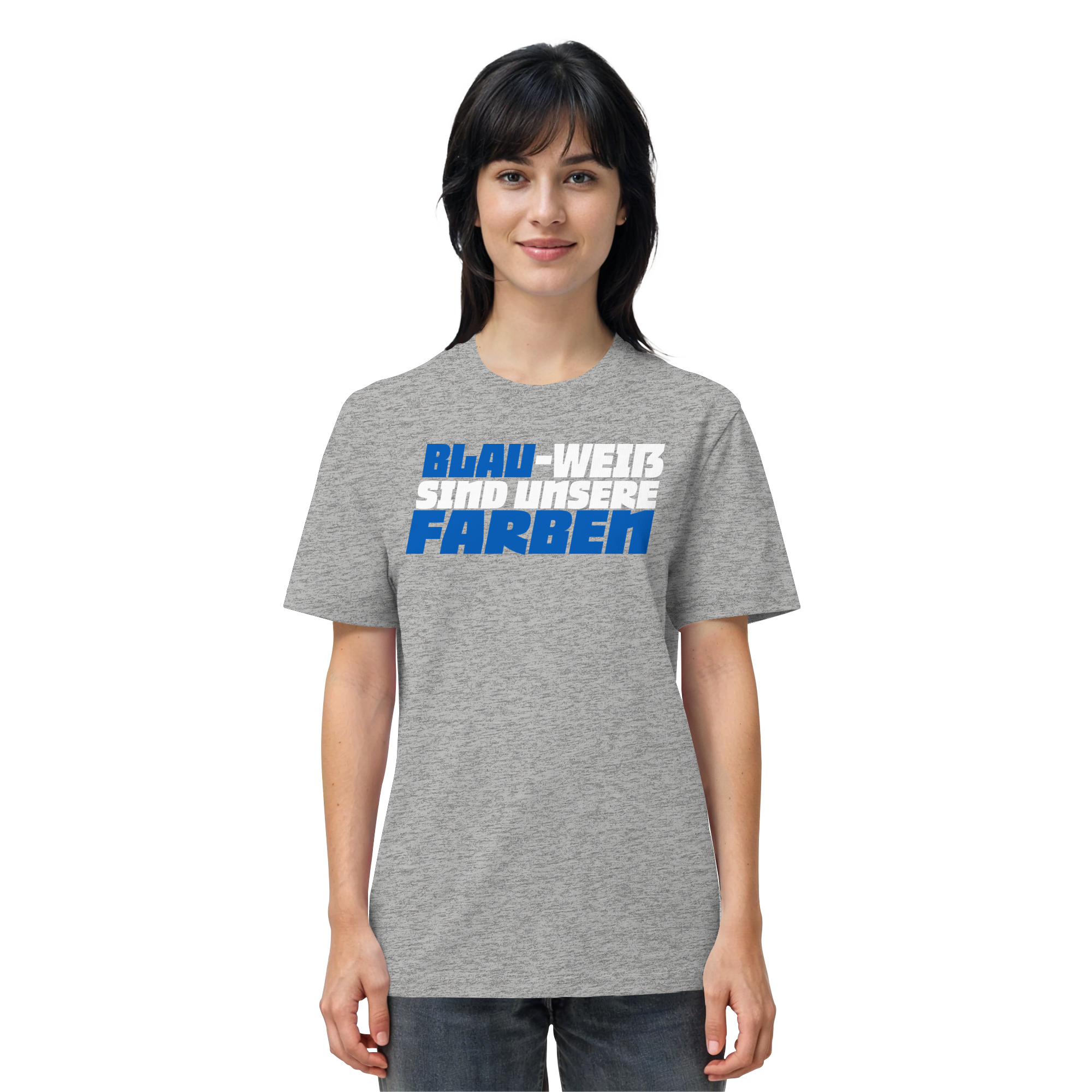 Blau-Weiß sind unsere Farbe - Organic Shirt