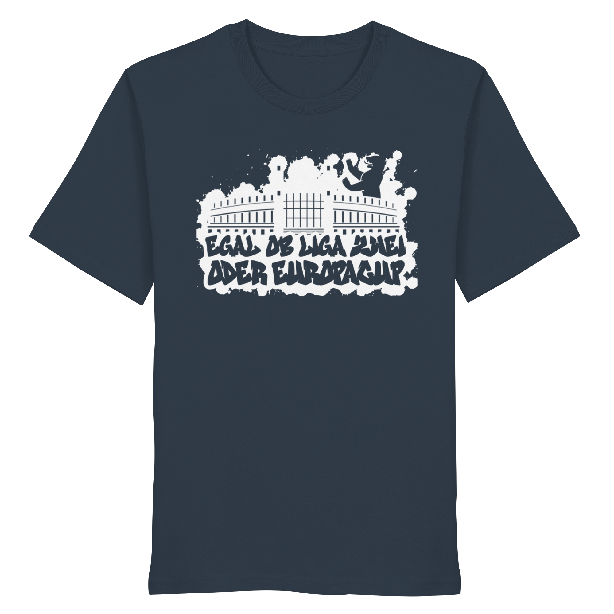 Egal ob Liga Zwei - Organic Shirt