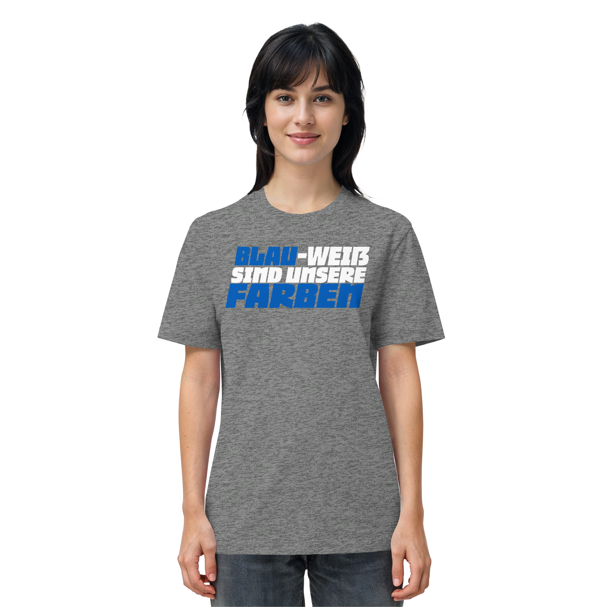 Blau-Weiß sind unsere Farbe - Organic Shirt