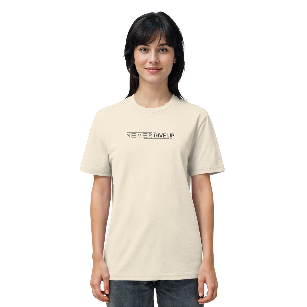 Never give up - Organic Shirt