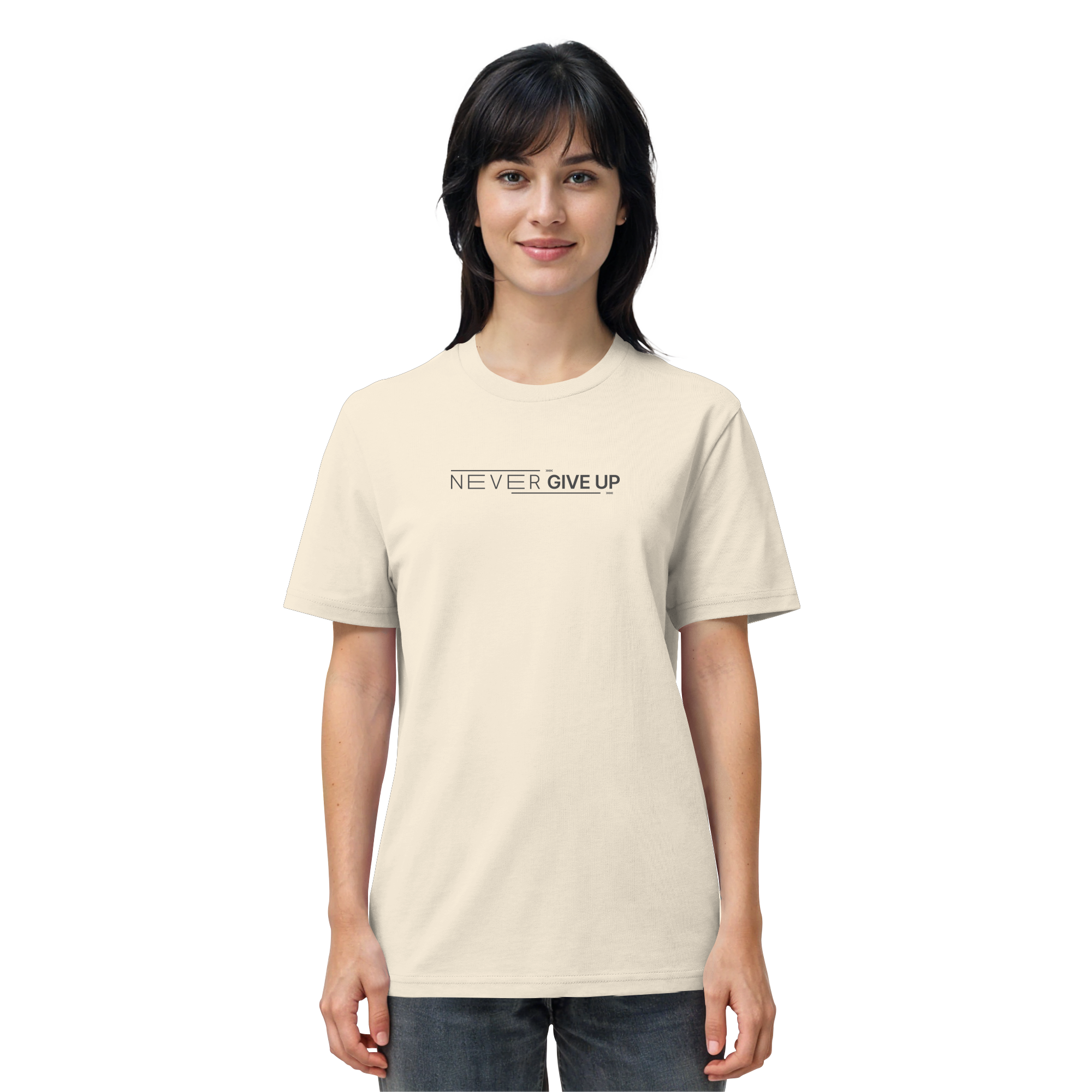 Never give up - Organic Shirt