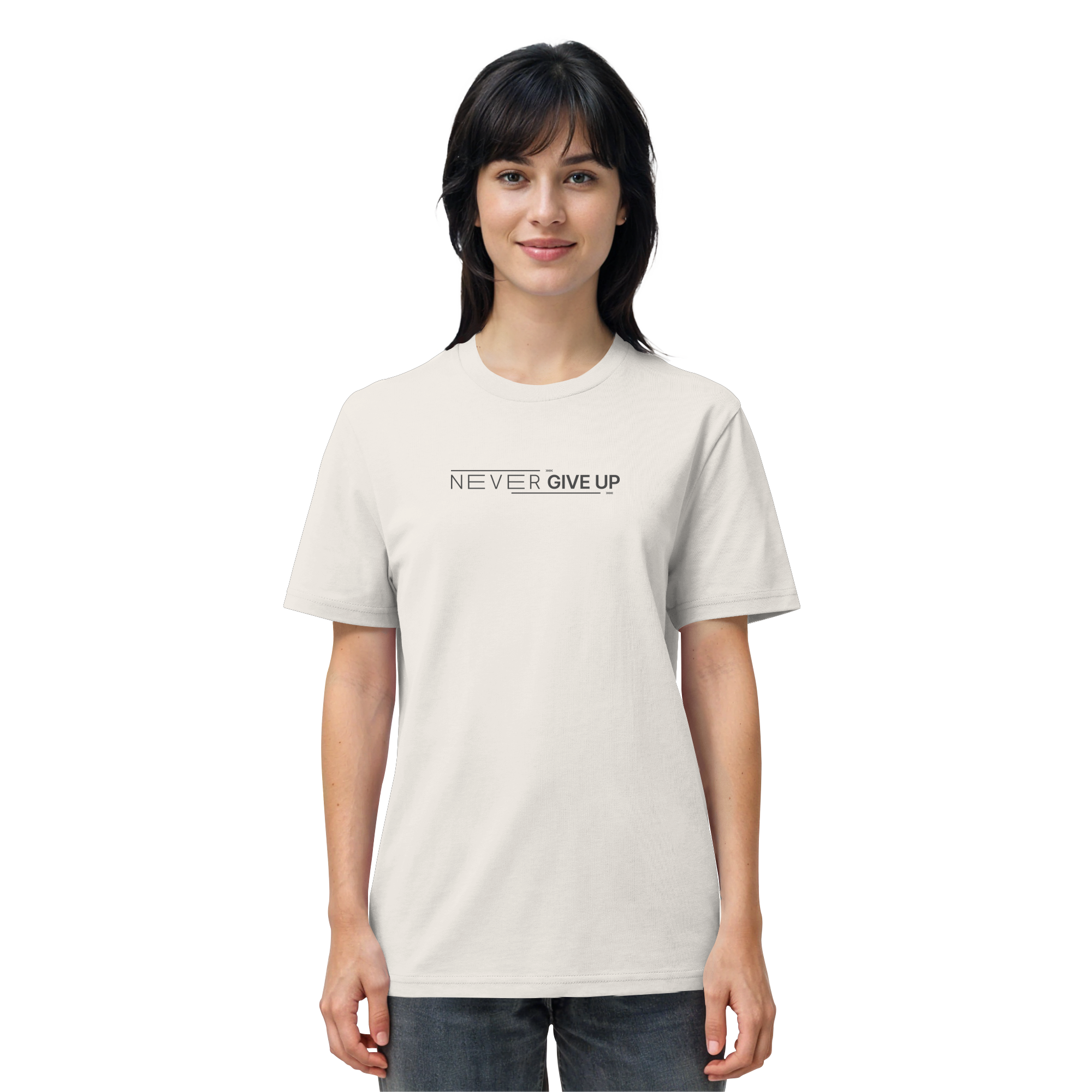 Never give up - Organic Shirt