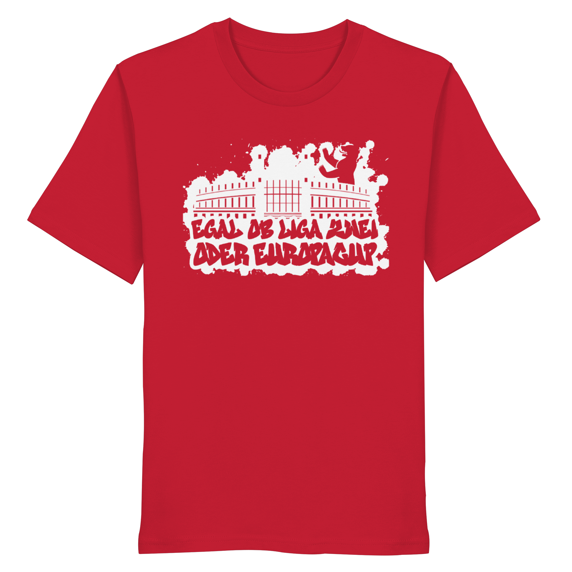 Egal ob Liga Zwei - Organic Shirt