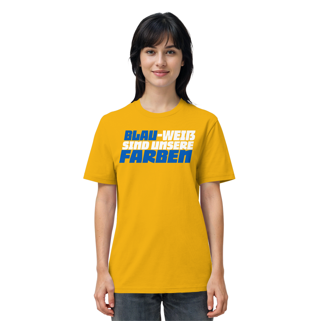 Blau-Weiß sind unsere Farbe - Organic Shirt
