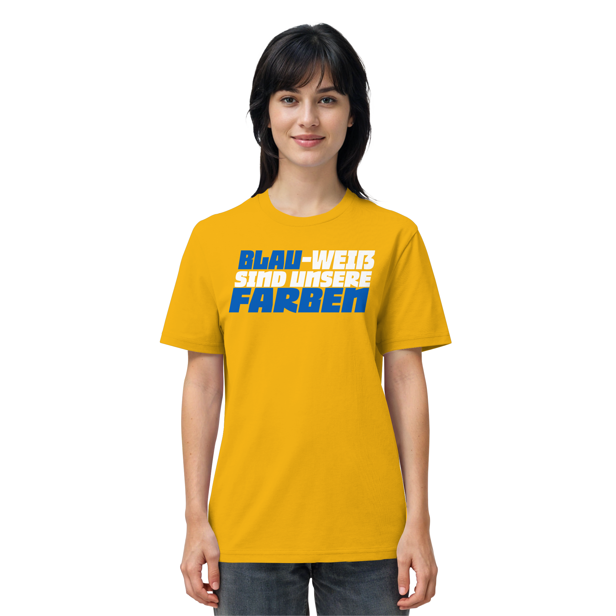 Blau-Weiß sind unsere Farbe - Organic Shirt