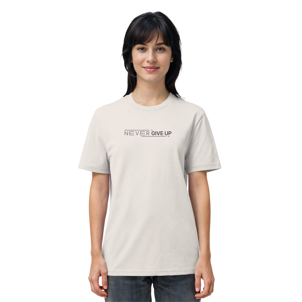 Never give up - Organic Shirt