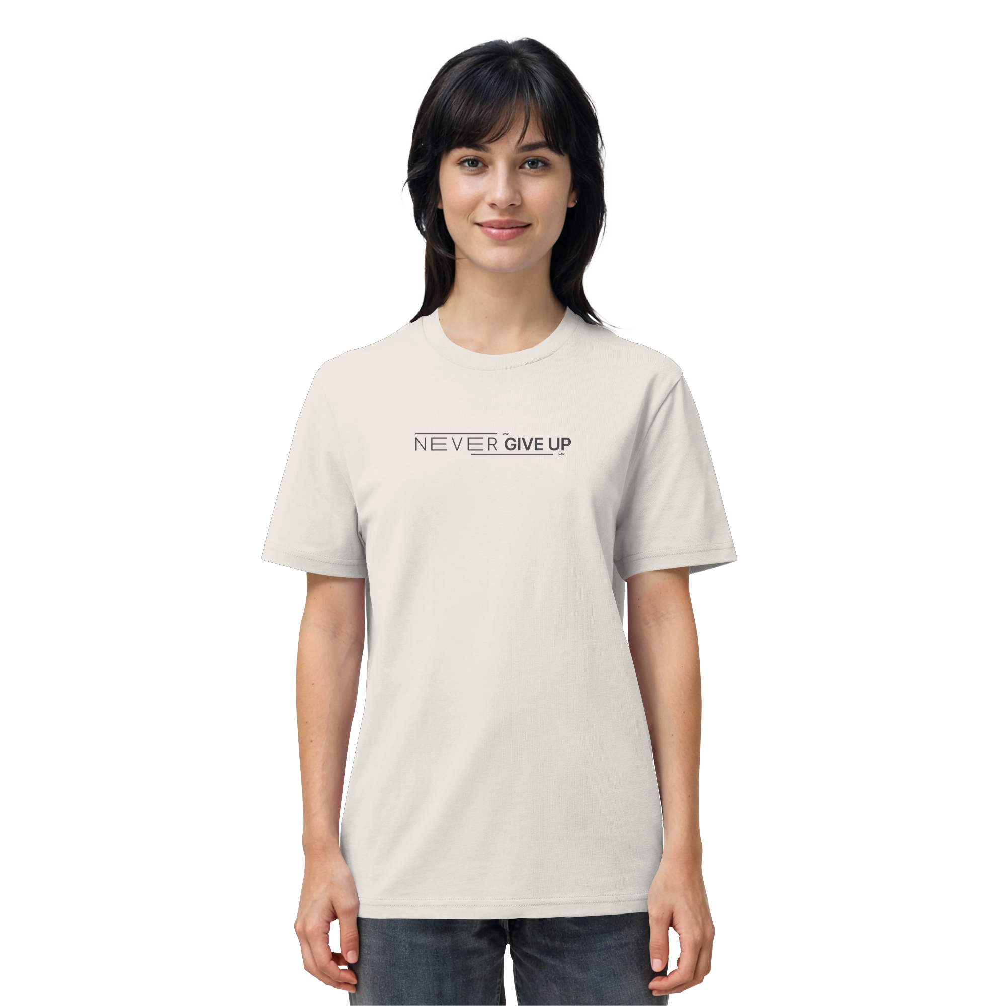 Never give up - Organic Shirt