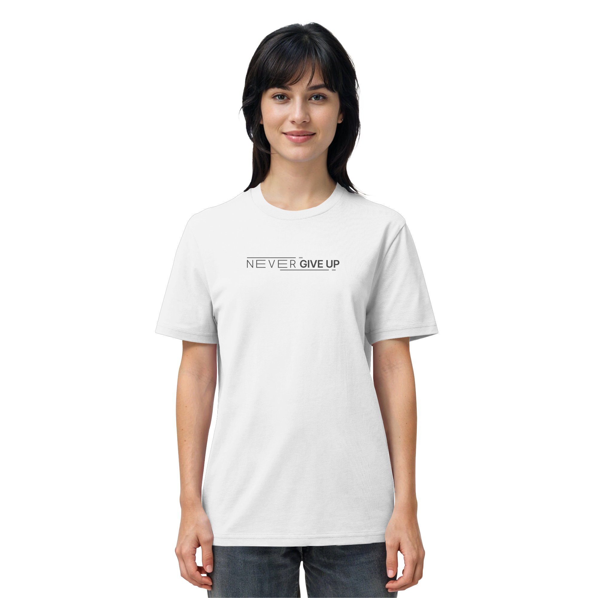 Never give up - Organic Shirt