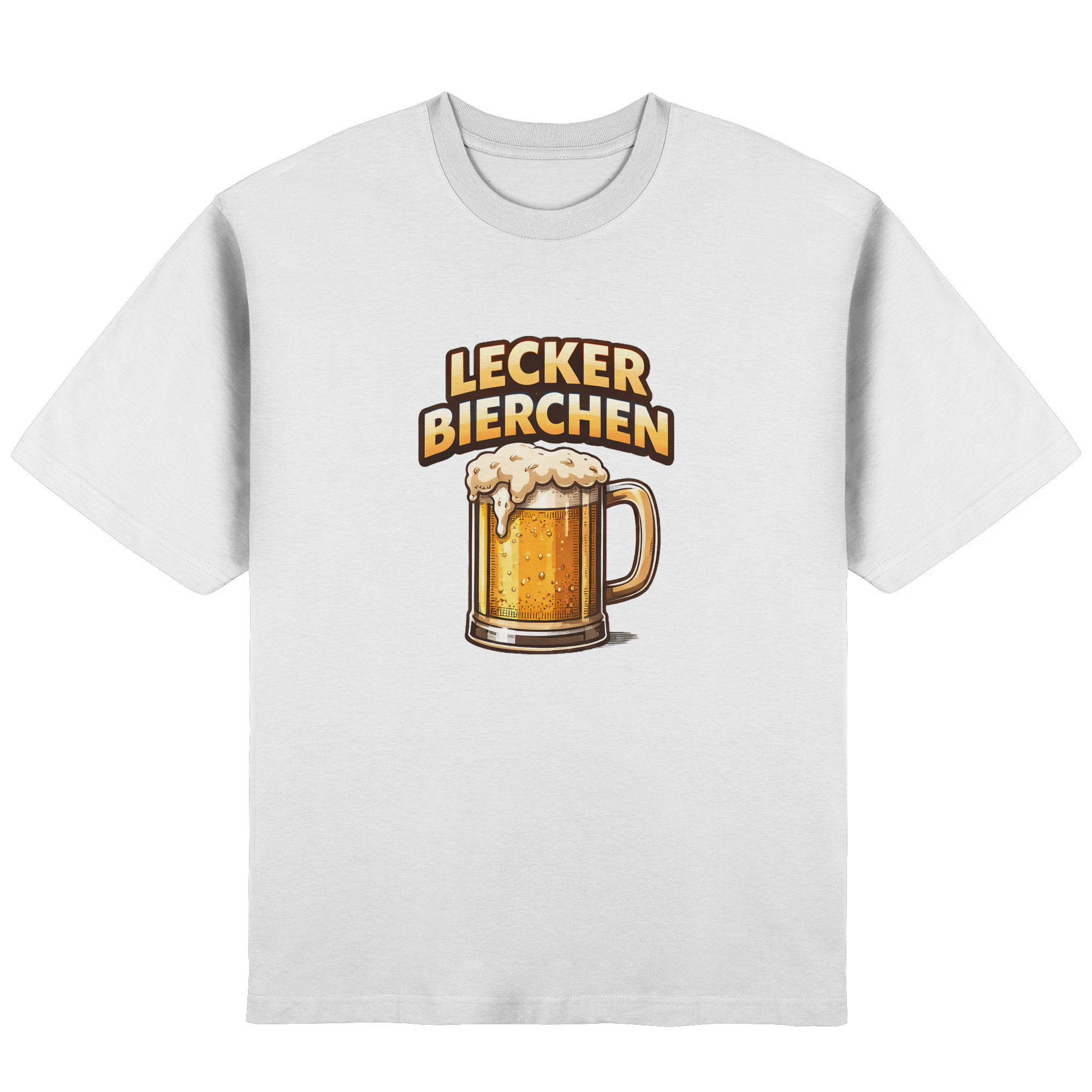 Lecker Bierchen - Streetwear Oversized T-Shirt