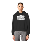 Egal ob Liga Zwei - Womens Organic Boxcut Hoodie
