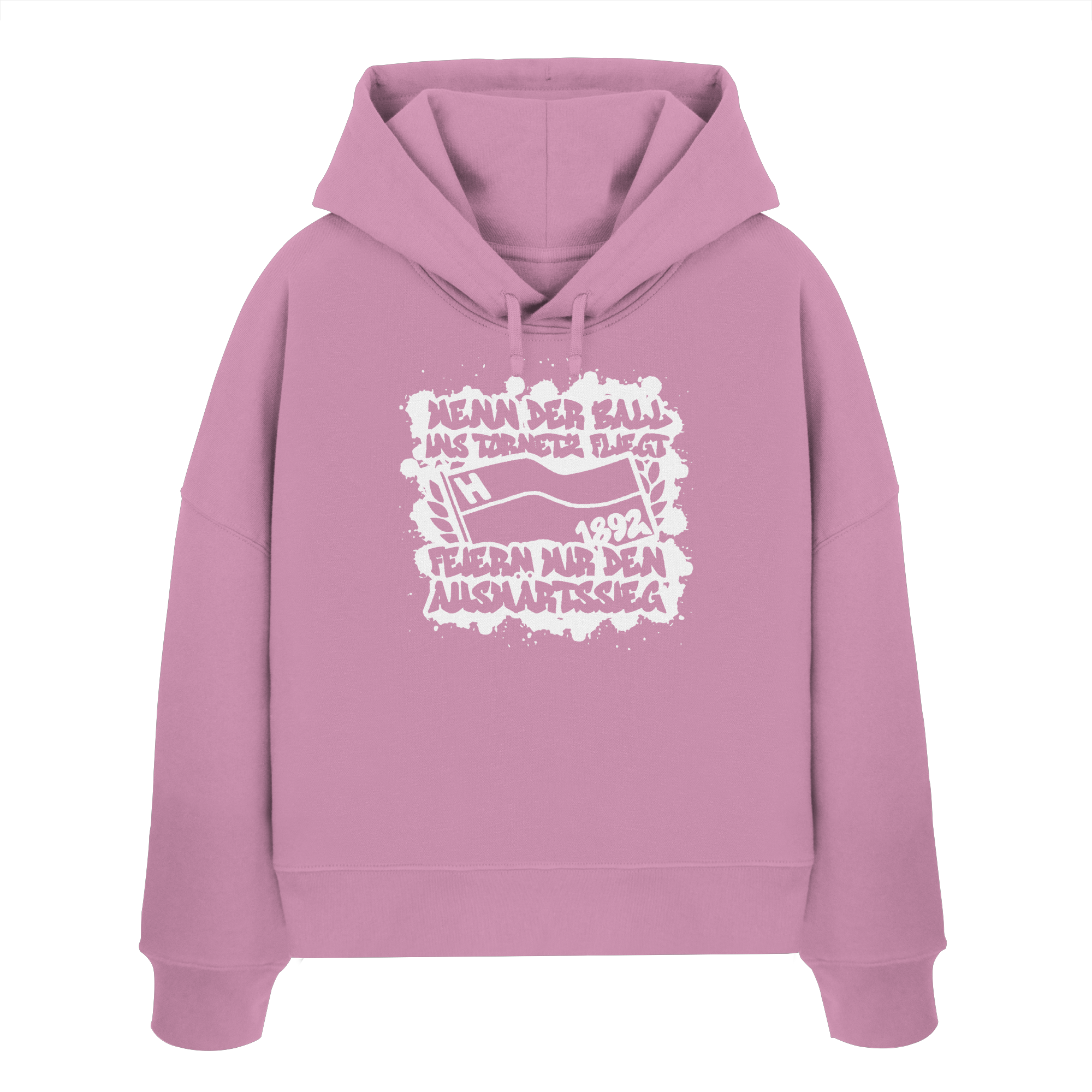 Auswärtssieg - Womens Organic Boxcut Hoodie