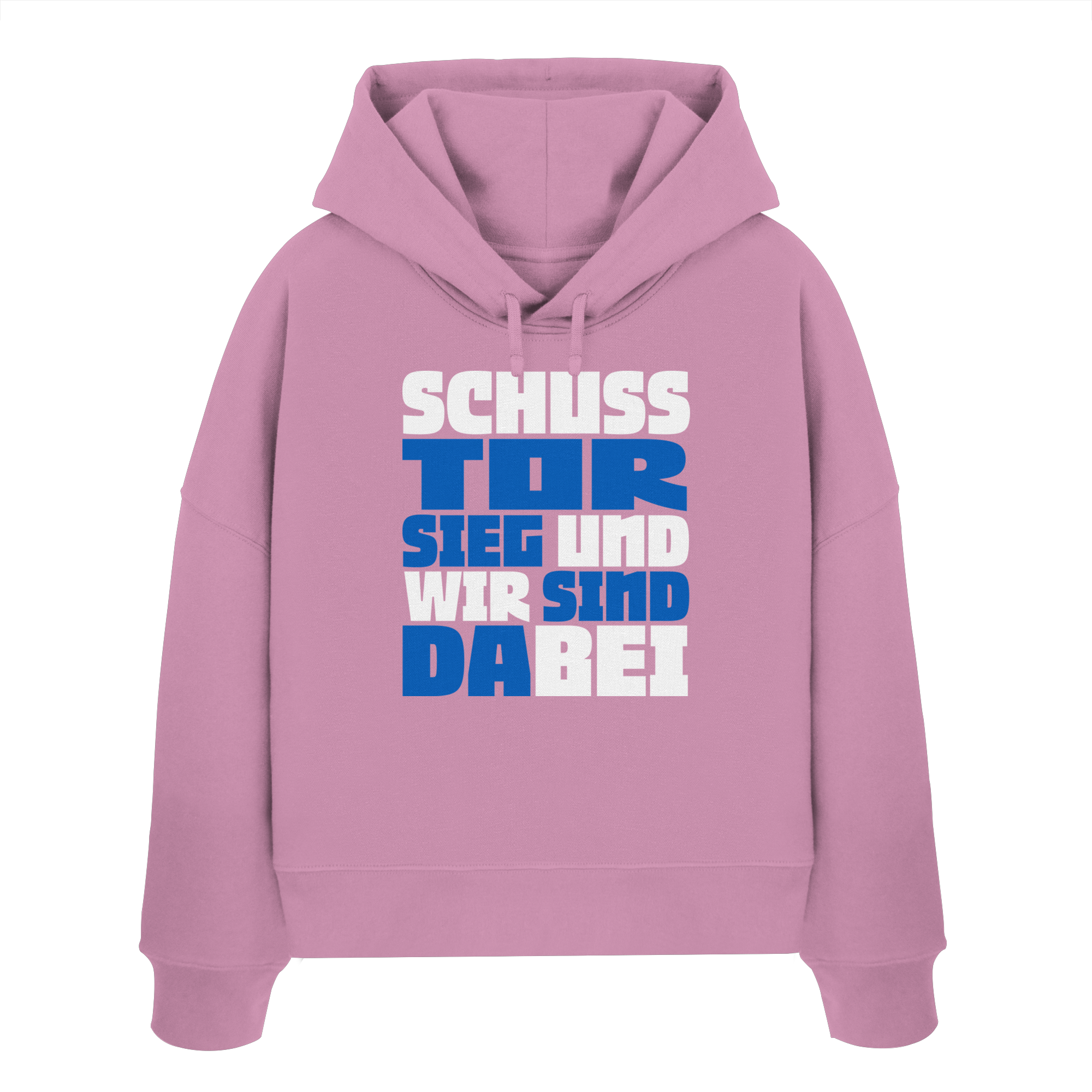 Schuss Tor Sieg - Womens Organic Boxcut Hoodie