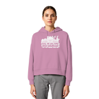 Egal ob Liga Zwei - Womens Organic Boxcut Hoodie