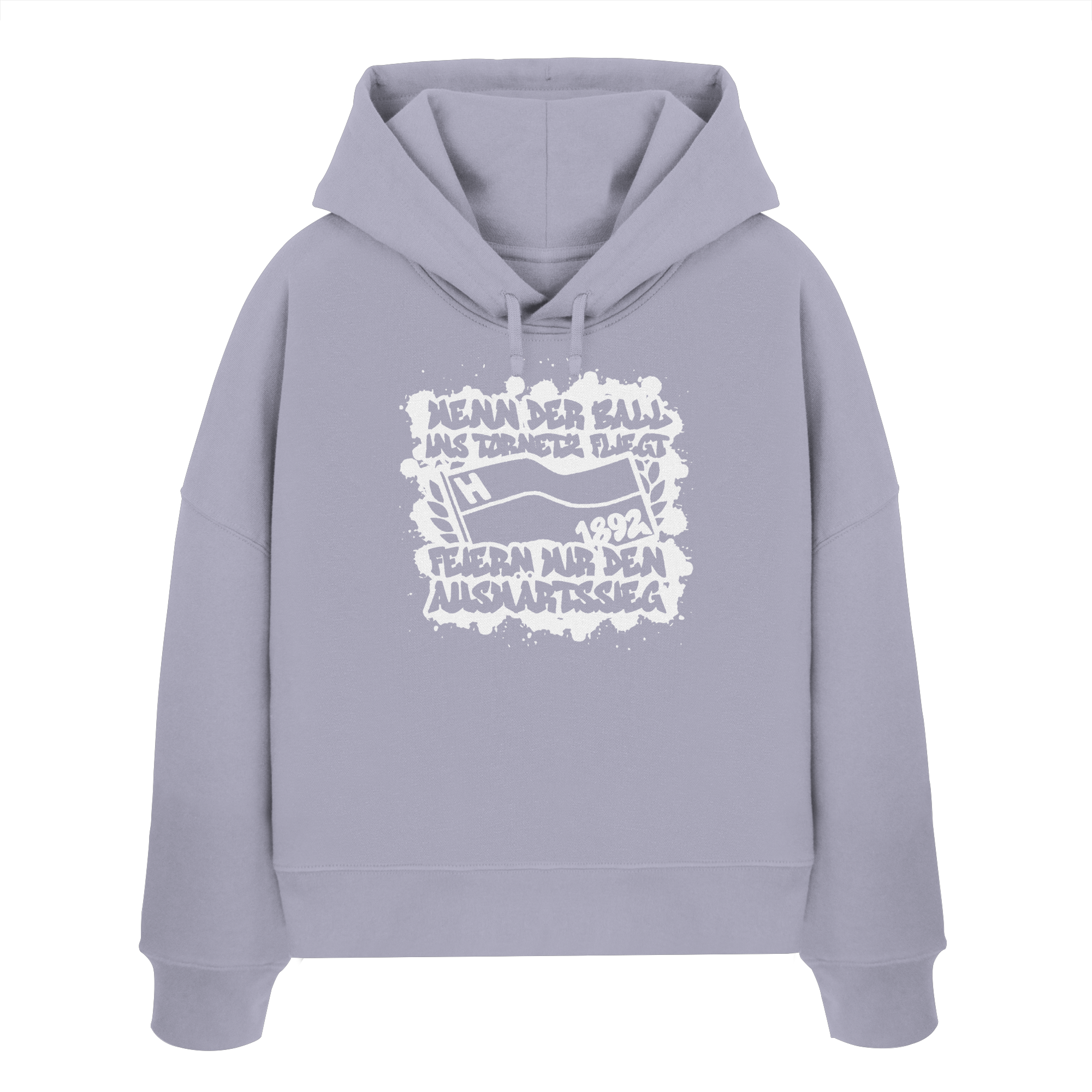 Auswärtssieg - Womens Organic Boxcut Hoodie