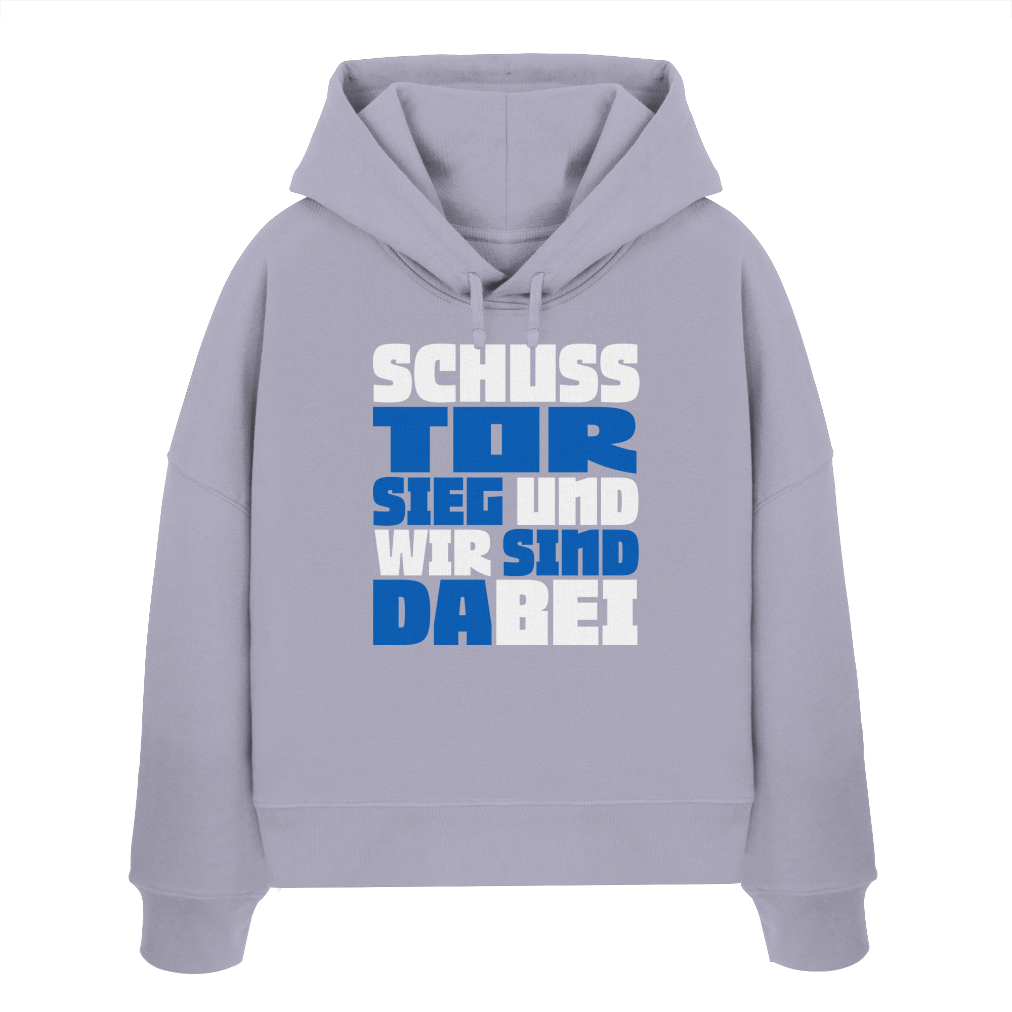 Schuss Tor Sieg - Womens Organic Boxcut Hoodie