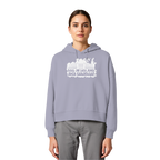 Egal ob Liga Zwei - Womens Organic Boxcut Hoodie